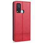 For vivo Y50 AZNS Magnetic Calf Texture Horizontal Flip Leather Case with Card Slots & Holder & Wallet(Red) - 3