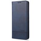 For vivo Z6 AZNS Magnetic Calf Texture Horizontal Flip Leather Case with Card Slots & Holder & Wallet(Dark Blue) - 2