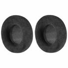 2pcs Velvet Replacement Earpads For AKG K612 / K712(Black) - 1