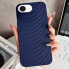 For iPhone 16e Water Ripples TPU Phone Case(Dark Blue) - 1
