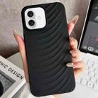 For iPhone 16 Water Ripples TPU Phone Case(Black) - 1