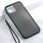 For iPhone 12 Pro Max X-level Beetle Series All-inclusive PC + TPU Case(Army Green) - 1