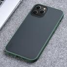 For iPhone 12 Pro Max X-level Beetle Series All-inclusive PC + TPU Case(Army Green) - 2