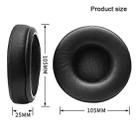 2pcs Protein Leather Splicing Thickening Replacement Earpads For AKG K240 / MKII / K270(Black) - 3