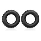 2pcs Protein Leather Replacement Earpads For AKG K240 / MKII / K270(Black) - 1