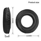 2pcs Protein Leather Replacement Earpads For AKG K240 / MKII / K270(Black) - 2