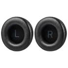 1 Pair Protein Leather Replacement Earpads For AKG K845 / K845BT(Black Left and Right Type B) - 1