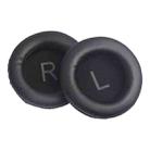1 Pair Protein Leather Replacement Earpads For AKG K52 / K72 / K92(Black) - 1