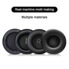1 Pair Protein Leather Replacement Earpads For AKG K52 / K72 / K92(Black) - 2