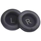1 Pair Wrinkled Leather Replacement Earpads For AKG K52 / K72 / K92(Black) - 1