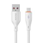 WK WDC-67m Kinkong 1m 12W PVC Data Cable, Interface:USB to Micro(White) - 1