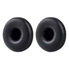 2pcs Protein Leather Wired Headset Replacement Earpads For AKG N60NC(Black) - 1