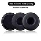 2pcs Protein Leather Wired Headset Replacement Earpads For AKG N60NC(Black) - 2