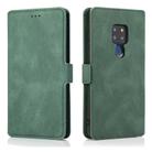 For Huawei Mate 20 Retro Magnetic Closing Clasp Horizontal Flip Leather Case with Holder & Card Slots & Photo Frame & Wallet(Green) - 2