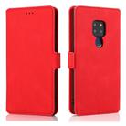 For Huawei Mate 20 Retro Magnetic Closing Clasp Horizontal Flip Leather Case with Holder & Card Slots & Photo Frame & Wallet(Red) - 1