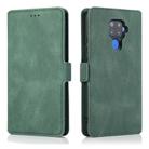 For Huawei Mate 30 Lite Retro Magnetic Closing Clasp Horizontal Flip Leather Case with Holder & Card Slots & Photo Frame & Wallet(Green) - 2