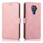 For Huawei Mate 30 Lite Retro Magnetic Closing Clasp Horizontal Flip Leather Case with Holder & Card Slots & Photo Frame & Wallet(Rose Gold) - 2