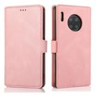 For Huawei Mate 30 Pro Retro Magnetic Closing Clasp Horizontal Flip Leather Case with Holder & Card Slots & Photo Frame & Wallet(Rose Gold) - 2