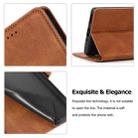 For Huawei Mate 30 Pro Retro Magnetic Closing Clasp Horizontal Flip Leather Case with Holder & Card Slots & Photo Frame & Wallet(Brown) - 3