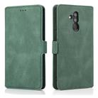 For Huawei Mate 20 Lite Retro Magnetic Closing Clasp Horizontal Flip Leather Case with Holder & Card Slots & Photo Frame & Wallet(Green) - 2