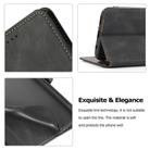 For Huawei Mate 20 Lite Retro Magnetic Closing Clasp Horizontal Flip Leather Case with Holder & Card Slots & Photo Frame & Wallet(Black) - 3