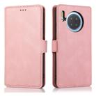 For Huawei Mate 30 Retro Magnetic Closing Clasp Horizontal Flip Leather Case with Holder & Card Slots & Photo Frame & Wallet(Rose Gold) - 2