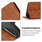 For Huawei Mate 30 Retro Magnetic Closing Clasp Horizontal Flip Leather Case with Holder & Card Slots & Photo Frame & Wallet(Brown) - 3