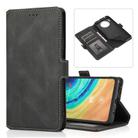 For Huawei Mate 30 Retro Magnetic Closing Clasp Horizontal Flip Leather Case with Holder & Card Slots & Photo Frame & Wallet(Black) - 1