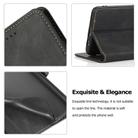 For Huawei Mate 30 Retro Magnetic Closing Clasp Horizontal Flip Leather Case with Holder & Card Slots & Photo Frame & Wallet(Black) - 3