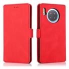 For Huawei Mate 30 Retro Magnetic Closing Clasp Horizontal Flip Leather Case with Holder & Card Slots & Photo Frame & Wallet(Red) - 2