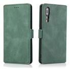 For Huawei P20 Pro Retro Magnetic Closing Clasp Horizontal Flip Leather Case with Holder & Card Slots & Photo Frame & Wallet(Green) - 2