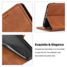 For Huawei P20 Pro Retro Magnetic Closing Clasp Horizontal Flip Leather Case with Holder & Card Slots & Photo Frame & Wallet(Brown) - 3