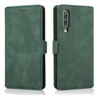 For Huawei P30 Retro Magnetic Closing Clasp Horizontal Flip Leather Case with Holder & Card Slots & Photo Frame & Wallet(Green) - 1