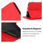 For Huawei P30 Retro Magnetic Closing Clasp Horizontal Flip Leather Case with Holder & Card Slots & Photo Frame & Wallet(Red) - 3