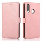 For Huawei P30 Lite Retro Magnetic Closing Clasp Horizontal Flip Leather Case with Holder & Card Slots & Photo Frame & Wallet(Rose Gold) - 2