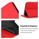 For Huawei P30 Lite Retro Magnetic Closing Clasp Horizontal Flip Leather Case with Holder & Card Slots & Photo Frame & Wallet(Red) - 3