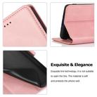 For Huawei P30 Pro Retro Magnetic Closing Clasp Horizontal Flip Leather Case with Holder & Card Slots & Photo Frame & Wallet(Rose Gold) - 3