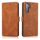 For Huawei P30 Pro Retro Magnetic Closing Clasp Horizontal Flip Leather Case with Holder & Card Slots & Photo Frame & Wallet(Brown) - 2