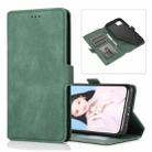 For Huawei P40 Pro Retro Magnetic Closing Clasp Horizontal Flip Leather Case with Holder & Card Slots & Photo Frame & Wallet(Green) - 1