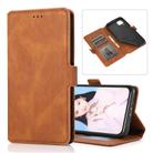For Huawei P40 Pro Retro Magnetic Closing Clasp Horizontal Flip Leather Case with Holder & Card Slots & Photo Frame & Wallet(Brown) - 1