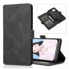 For Huawei P40 Pro Retro Magnetic Closing Clasp Horizontal Flip Leather Case with Holder & Card Slots & Photo Frame & Wallet(Black) - 1