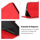 For Huawei P40 Pro Retro Magnetic Closing Clasp Horizontal Flip Leather Case with Holder & Card Slots & Photo Frame & Wallet(Red) - 2