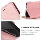 For Huawei Y6 (2019) Retro Magnetic Closing Clasp Horizontal Flip Leather Case with Holder & Card Slots & Photo Frame & Wallet(Rose Gold) - 3