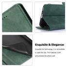 For Huawei nova 7 5G Retro Magnetic Closing Clasp Horizontal Flip Leather Case with Holder & Card Slots & Photo Frame & Wallet(Green) - 3