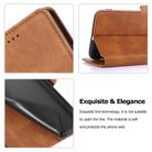 For Huawei nova 7 5G Retro Magnetic Closing Clasp Horizontal Flip Leather Case with Holder & Card Slots & Photo Frame & Wallet(Brown) - 3