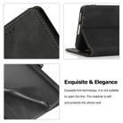 For Huawei P40 Pro+ Retro Magnetic Closing Clasp Horizontal Flip Leather Case with Holder & Card Slots & Photo Frame & Wallet(Black) - 3