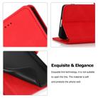 For Huawei P40 Pro+ Retro Magnetic Closing Clasp Horizontal Flip Leather Case with Holder & Card Slots & Photo Frame & Wallet(Red) - 3