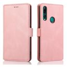 For Huawei Y9 Prime (2019) Retro Magnetic Closing Clasp Horizontal Flip Leather Case with Holder & Card Slots & Photo Frame & Wallet(Rose Gold) - 2