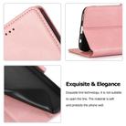 For Huawei Y9 Prime (2019) Retro Magnetic Closing Clasp Horizontal Flip Leather Case with Holder & Card Slots & Photo Frame & Wallet(Rose Gold) - 3