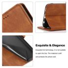 For Huawei Enjoy 9s Retro Magnetic Closing Clasp Horizontal Flip Leather Case with Holder & Card Slots & Photo Frame & Wallet(Brown) - 3